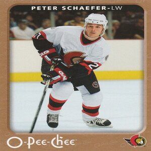Peter Schaefer - 2006/2007 O Pee Chee Hockey Card